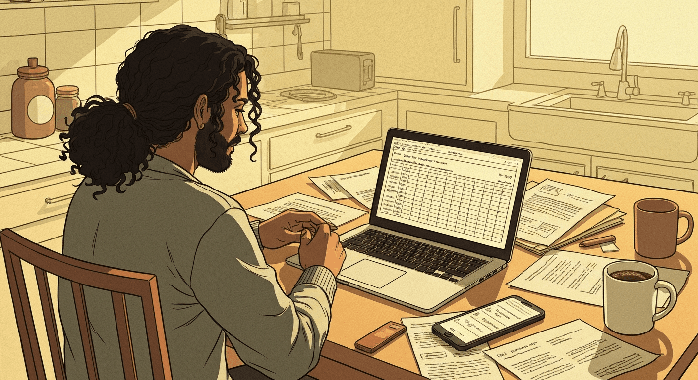 Illustration for Automated Invoice Chasing for UK Freelancers