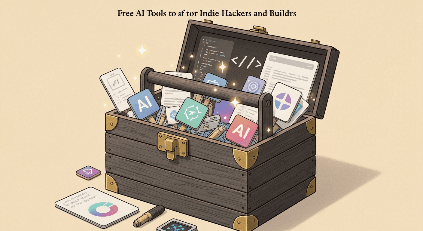 Free AI tools every UK indie hacker needs in 2026