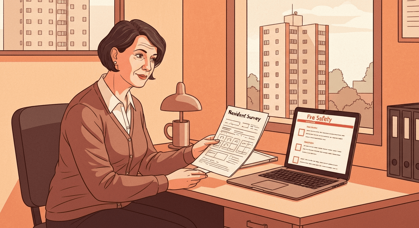 Illustration for Build PEEPs and evacuation plans for UK high-rise managers